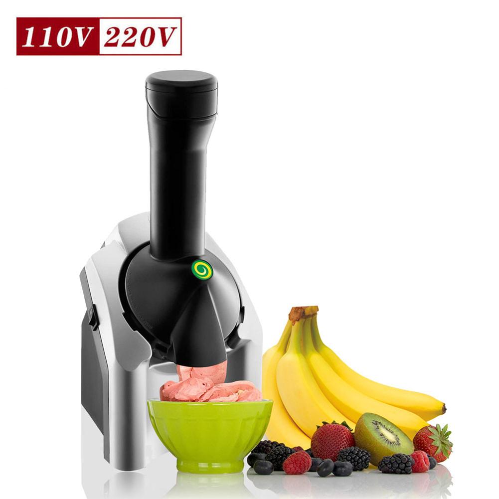 200w Home Ice Cream Maker Fruit Soft Serve Maker Energy-saving Electronic Ice Cream Machine For Frozen Fruit Dessert