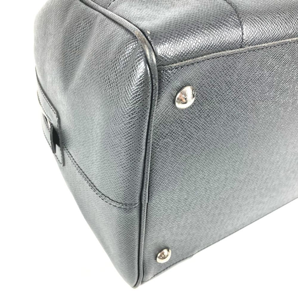 Louis Vuitton M31152 Taiga Stanislav travel bag Duffle Bag Leather Ardoise Black