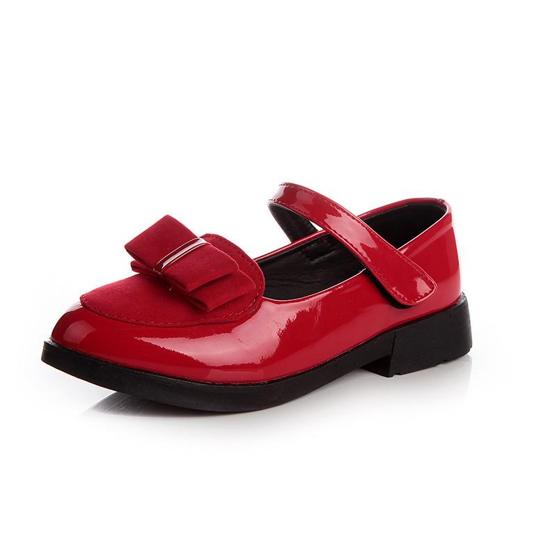 Bailarinas para Niñas Zapatos de Princesa para Niños con Lazo Dulces Mary Janes para Niños Elegante Clásico Estilo Británico Moda