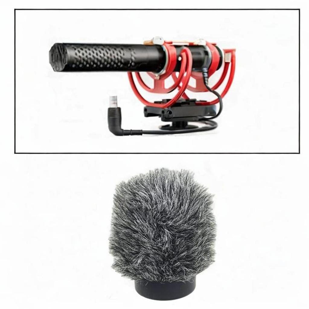 TWTCZOZ Microphone Windshield Cover NTG 1 2 3 4 5cm Soft Lightweight Easy-to-Use Wind Jammer