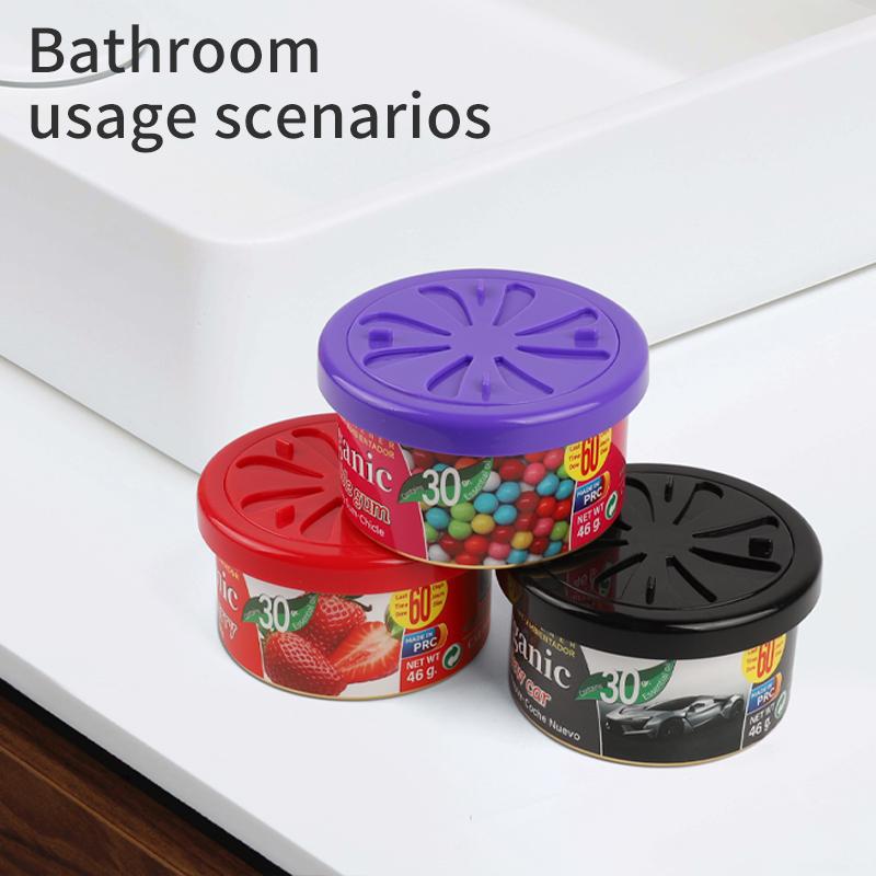 Best-selling Wooden Block Canned Car Aromatherapy, Car Fragrance Paste, Deodorizing Air Freshener, High-end Solid Perfume