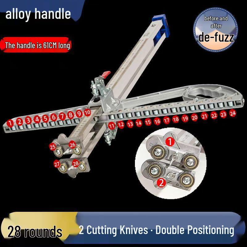 Foldable Gypsum Board Cutter: New Extended Version for Woodworking