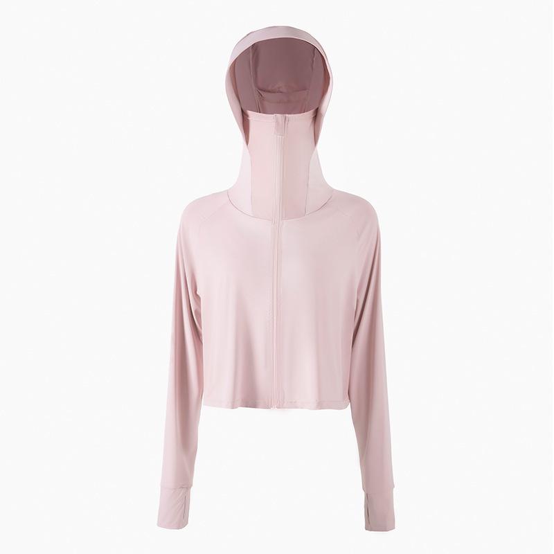 UPF 50+ Women's Summer Sun Protection Shawl: Ultra-Thin, Breathable, Anti-UV Ice Silk Jacket.