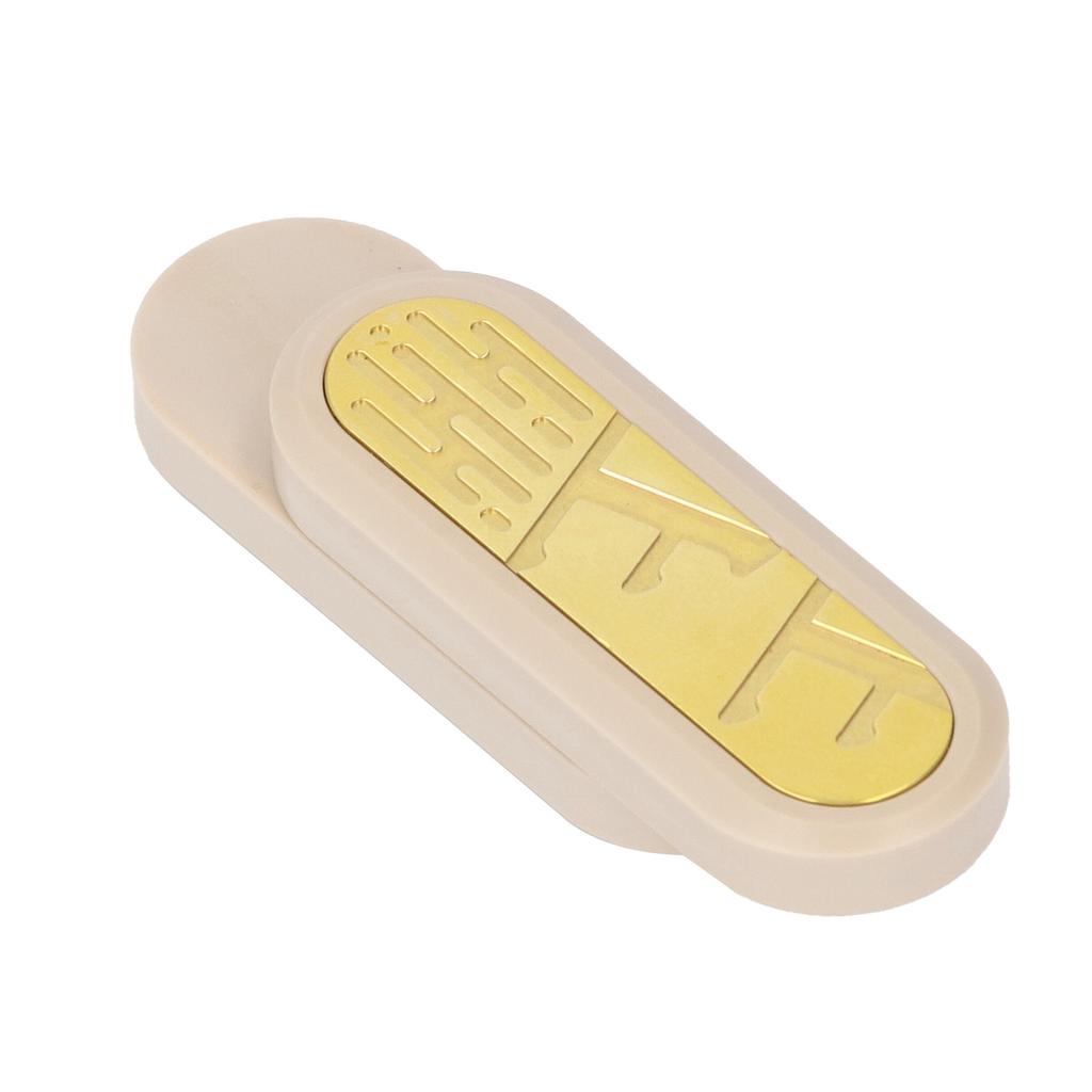 Mechanical Push Slider Magnetic Push Card Metal Decompression Fingertip Slider Toy for Office Home