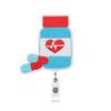Reusable Nurse Badges Clip With Embroidery Fabric Label and Quick Releases Mechanism for Team Identification Needs