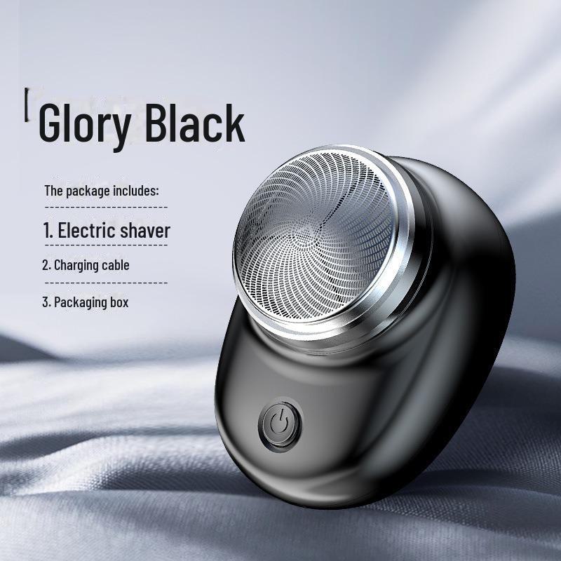 Wiederaufladbarer Herren-Reise-Elektro-Rasierer mit Doppelkopf