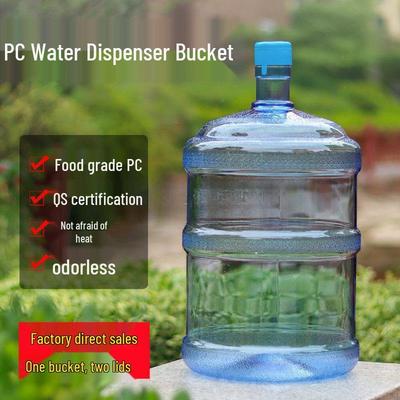 Dispensador de Água Mineral Doméstico com Tampa - Balde Portátil de Grande Capacidade para Armazenamento de Água ao Ar Livre