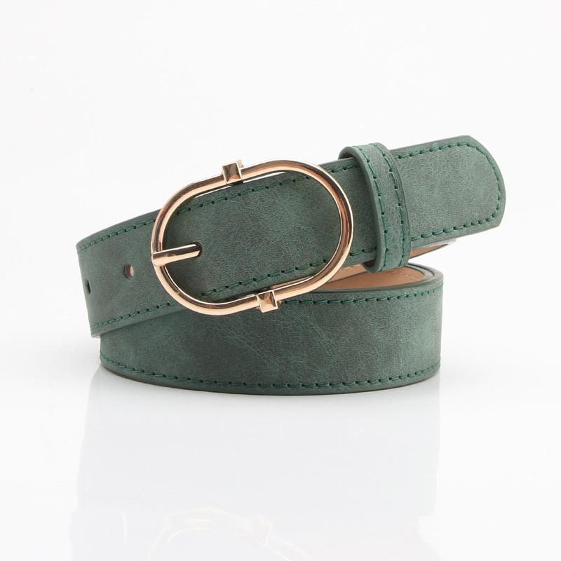 Womens Smart Casual Belt With Alloy Pin Closure For Work And Leisure Looks