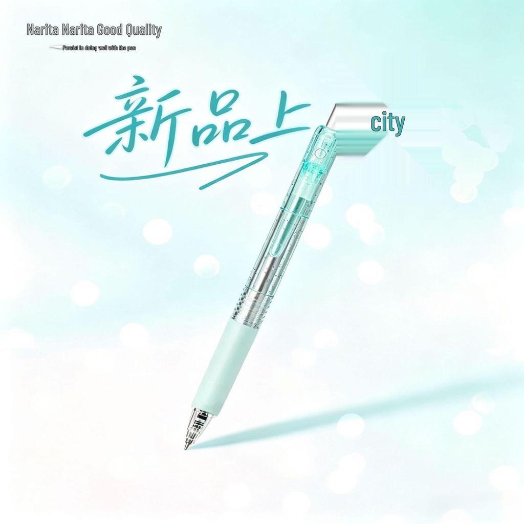 Narita 815S Low Damping 0.5 Black Click Pen - Ideal for Student Exam Preparation