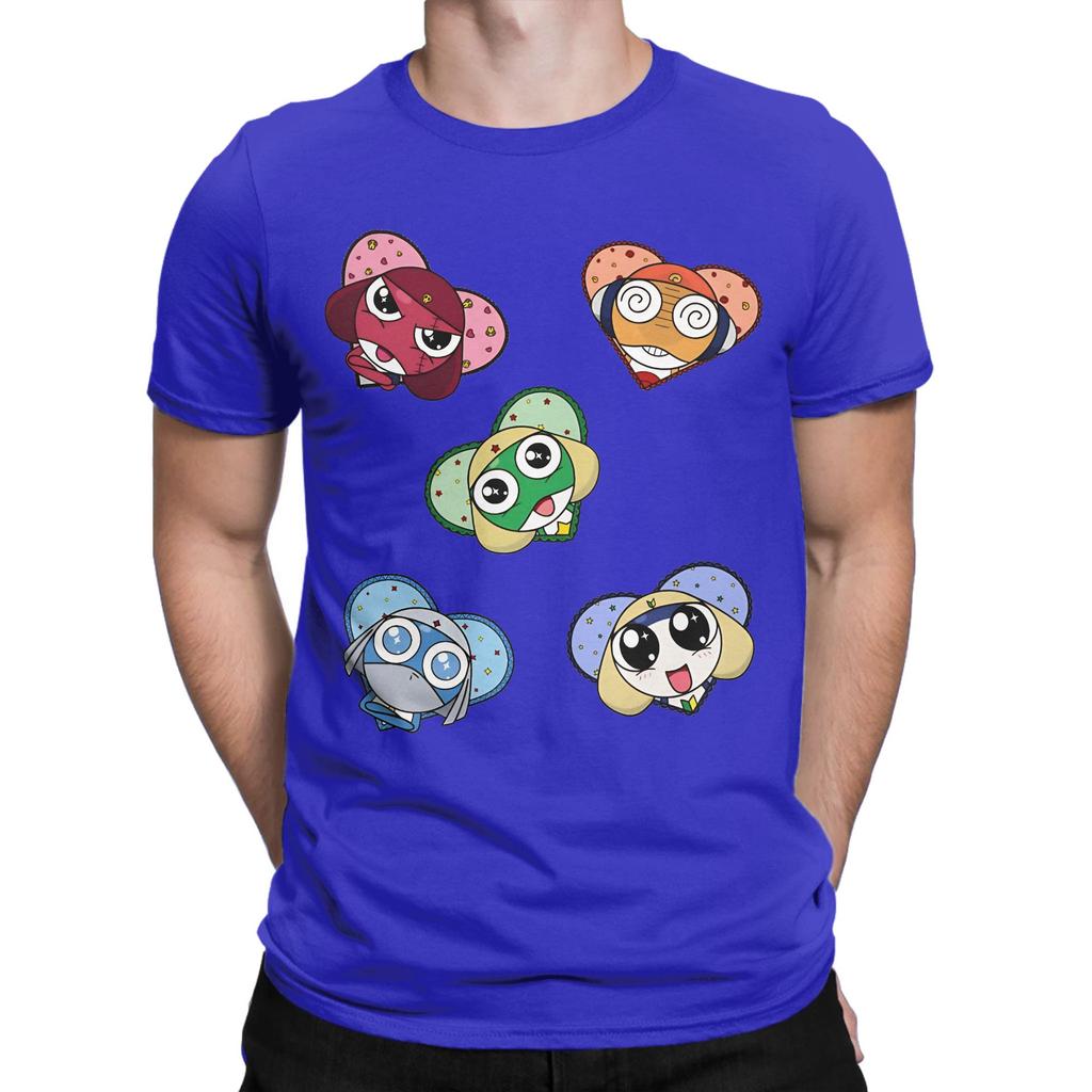 Space Sgt Frog Keroro Giroro in Love Men Women T Shirts Tee Shirt Short Sleeve TShirt Pure Cotton Graphic Printed Clothing