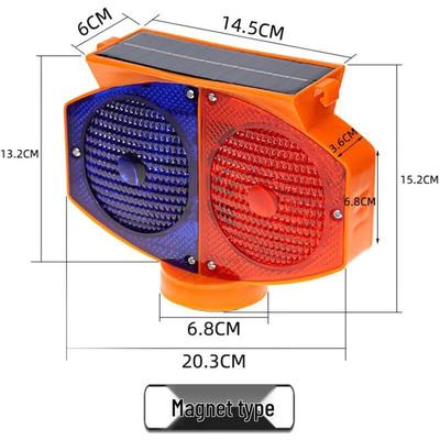 Luce Lampeggiante di Avvertimento Solare a LED Xuan Yong