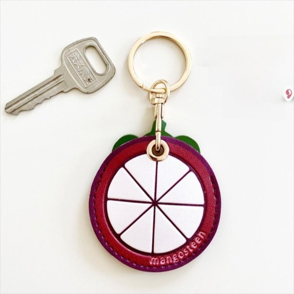 Anti-lost Access Control Card Case Avocado Bag Pendant Fruit Key Chain  Bag Charm