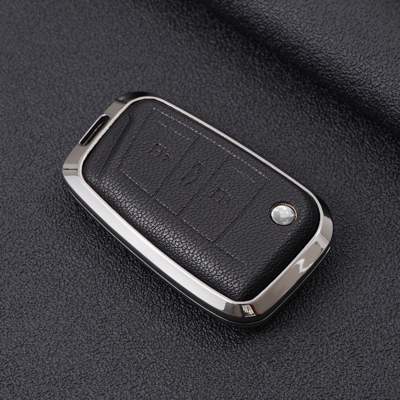 Compatible Volkswagen Key Case for Sagitar, Passat, CC, Magotan, Bora, T-Cross, Tayron, Lavida, Tiguan L.