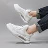 Shoes Men's Spring and Autumn Air Cushion Shoes Men's Inner Height Increasing Small White Shoes Breathable Casual Sports Thick-soled Daddy Shoes