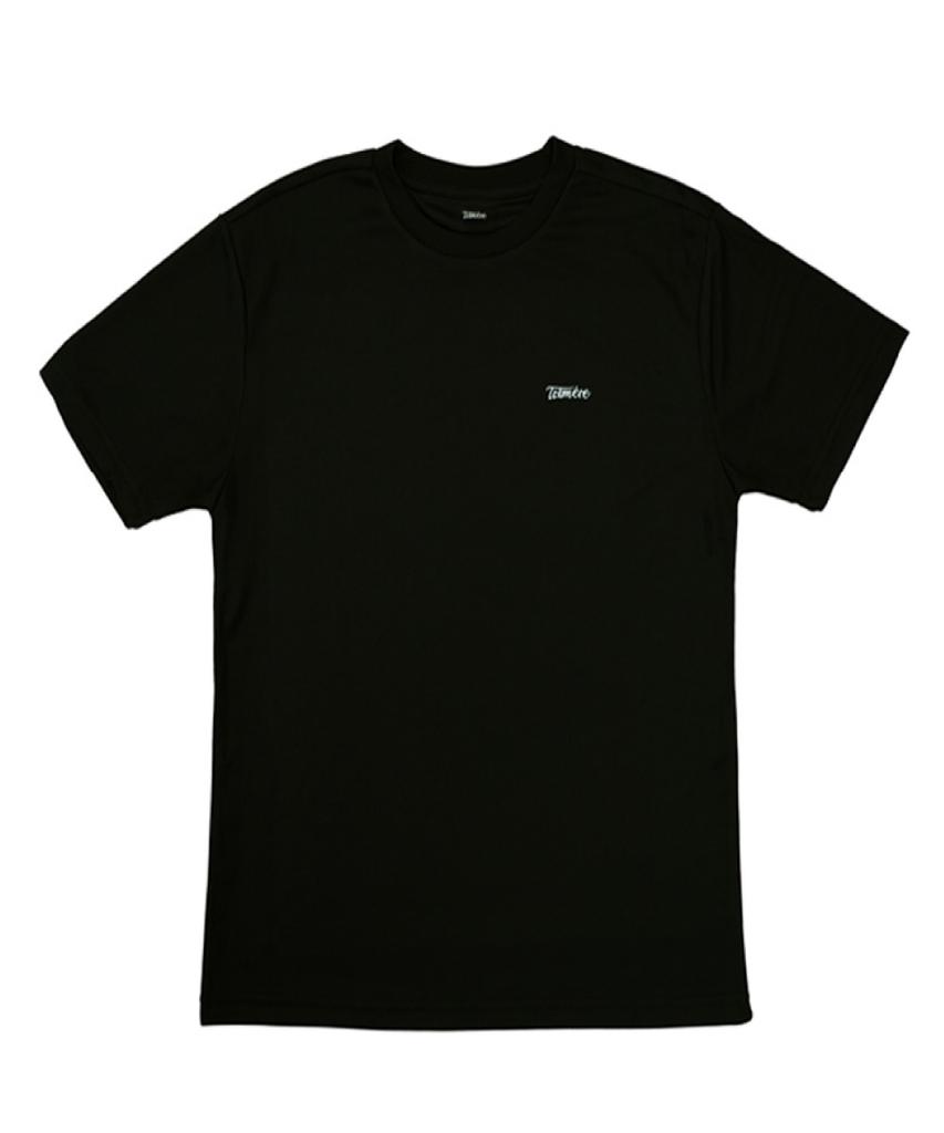 TRIMERE Signature Floral Functional Short Sleeve Black