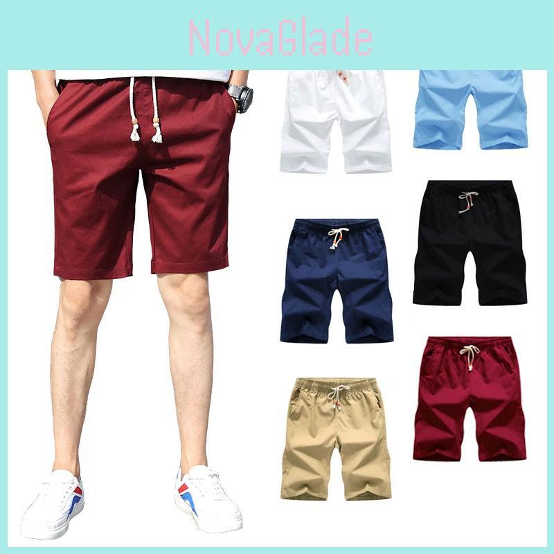 2018 Summer New Youth Mens Casual Japanese Midrise Microelastic Shorts With Comfortable Cotton Blend Fabric