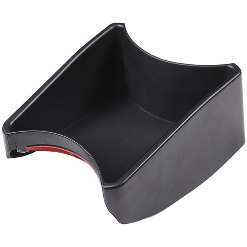 For FIAT For 500 2011-2015 Car Cup Holder Tray Car Storage Box Organizer Tray  Interior Accessories