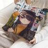 Anime Komi San Can't Communicate Pillow Gifts Home Office Furnishings Bedroom Sofa Car Cushion Cover Case 45x45cm