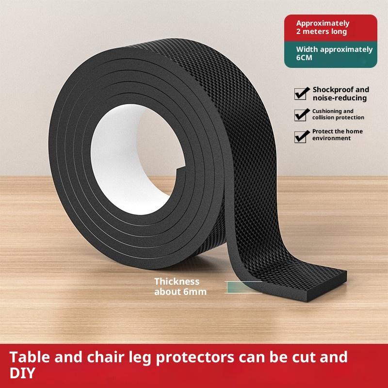 Non Slip Furniture Pads Self Adhesive Rubber Furniture Leg Protectors Heavy Duty Floor Protectors For Chairs Tables Sofas Floors