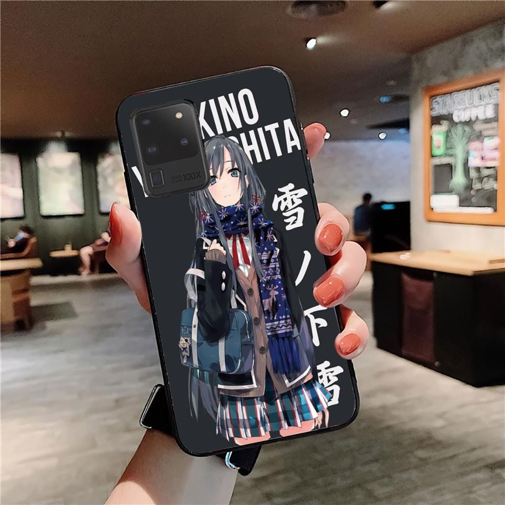 

Yukinoshita Yukino OreGairu Phone Case For Samsung S 9 10 20 21 22 23 30 23plus lite Ultra FE S10lite Fundas Samsung S21 fe