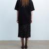Cluto Black Champagne Skirt