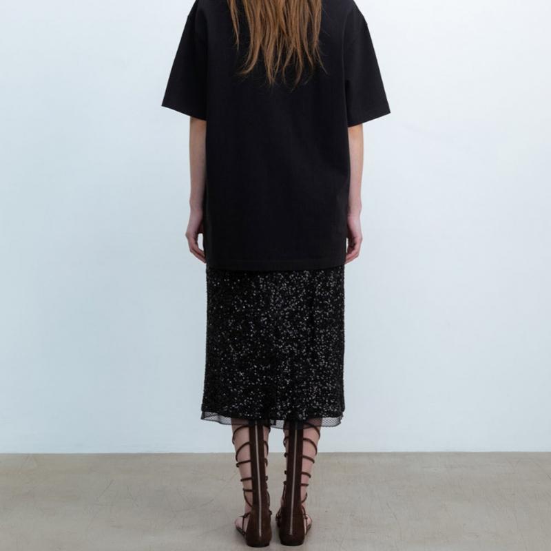 Cluto Black Champagne Skirt