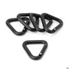 Hiking Camping Triangle Aluminum Zinc Zinc Alloy Metal Outdoor Carabiner Keychain Buckle Hook