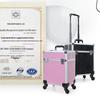 Professional Multi-Layer Aluminum Rolling Makeup & Beauty Tool Case