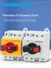 4P 32A 1000V DC Solar Combiner Box Isolator Switch