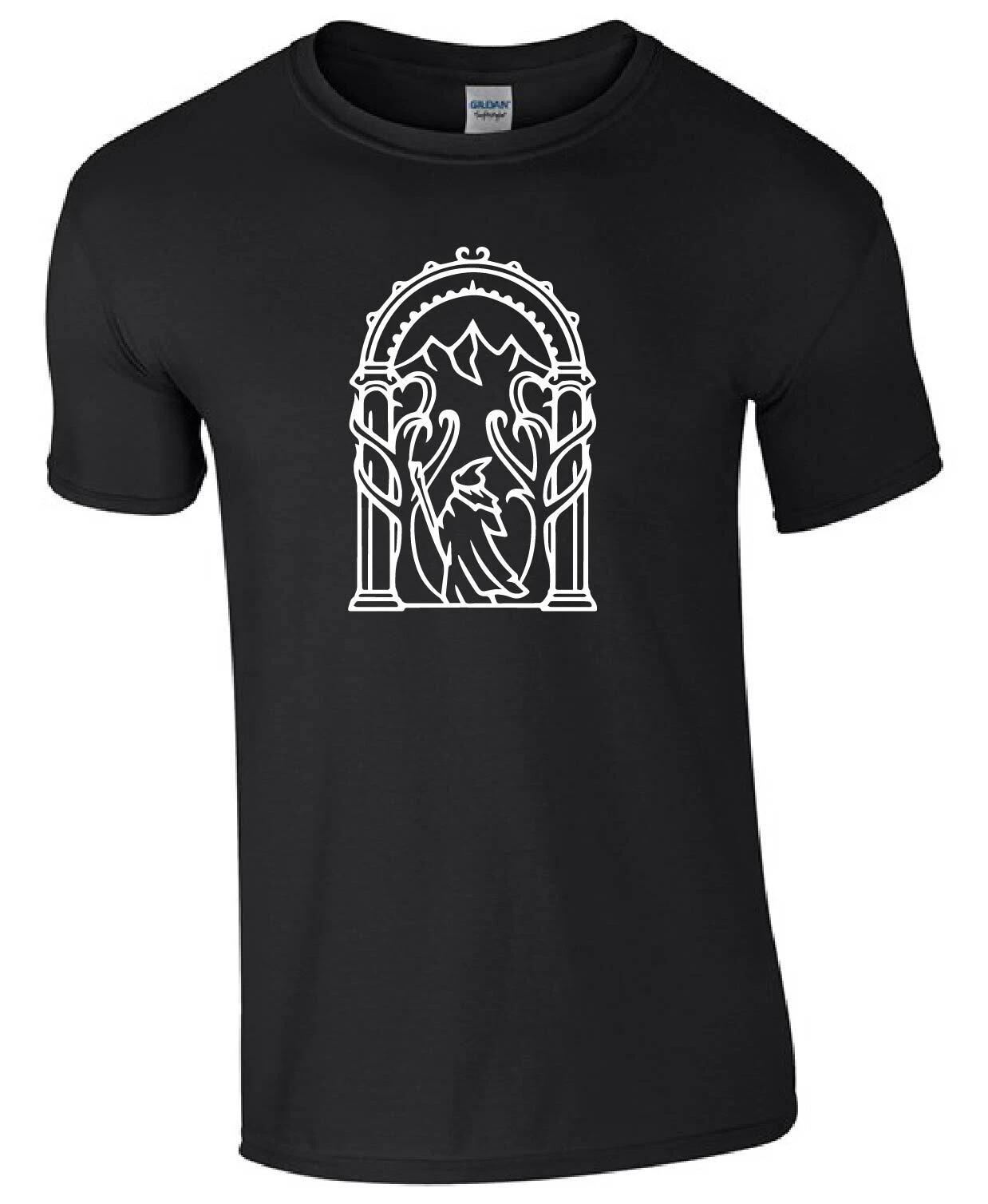 Gandalf Lord Of The Rings LOTR Tolkien Inspired Unisex adults Top T-shirt 2XL