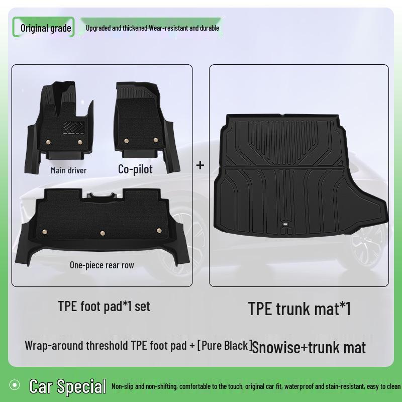 Mazda EZ60 2025 TPE Floor Mats - Full Coverage & Modified Accessories