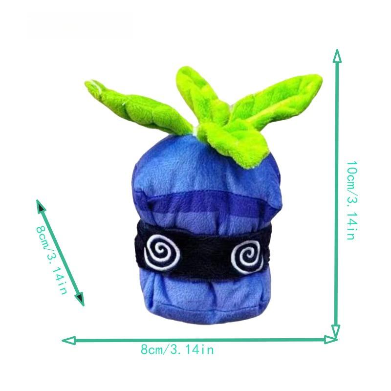 Cute Devil Fruit Plush Toy Soft Stuffed Doll Anime Game Character Gift For Kids Birthday Christmas Present Popular Collectible