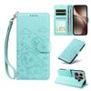 For Oppo Find X9 Pro 5G Case RFID Blocking Imprinted Dog Pattern PU Leather Phone Cover with Wrist Strap