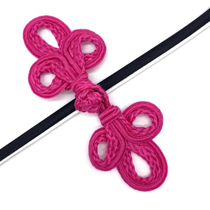 Handgefertigte chinesische Froschverschluss-Knöpfe Knotenverschluss für Cheongsam Tang-Anzug Vintage DIY Nähen Handarbeit Dekorative Knöpfe