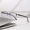 Women Blue Light Filter Eyeglasses Men's Retro Business Eyeglass Lightweight Glasses Clear Vision