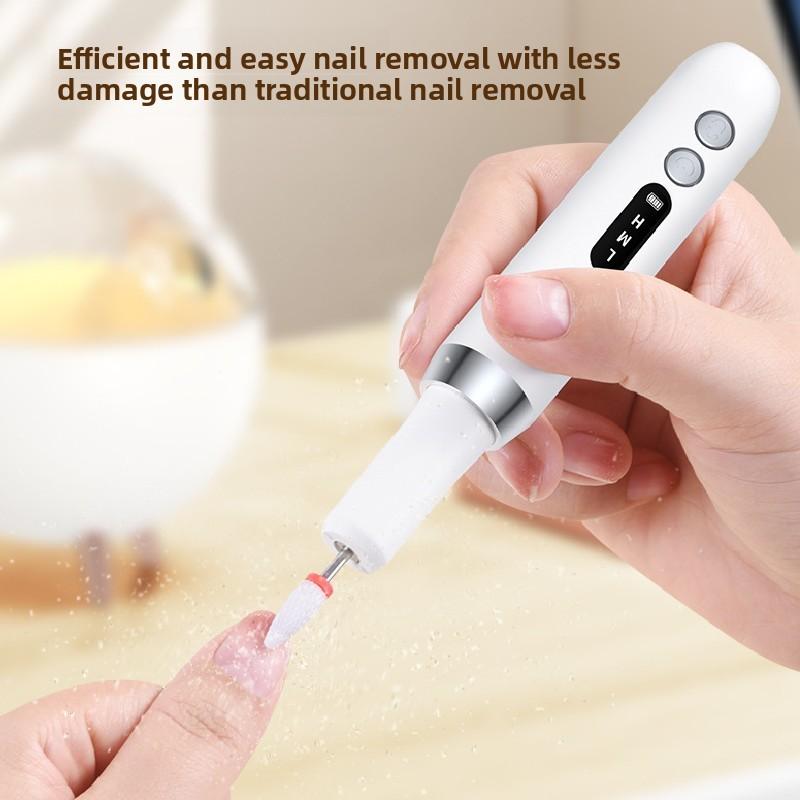 Electric Portable Nail Polishing Machine Set For Gentle Manicure Removal