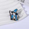 Cartoon Animal Metal Brooch, Cute And Playful Design Collar Pin, Versatile Clothing Decoration Badge, Personalized Accessory