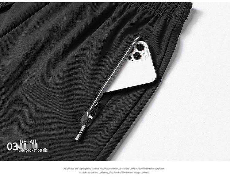 Versatile Plus Size Sports Three-Quarter Pants: Unisex Double Layer, Anti-Exposure, Summer Favorite