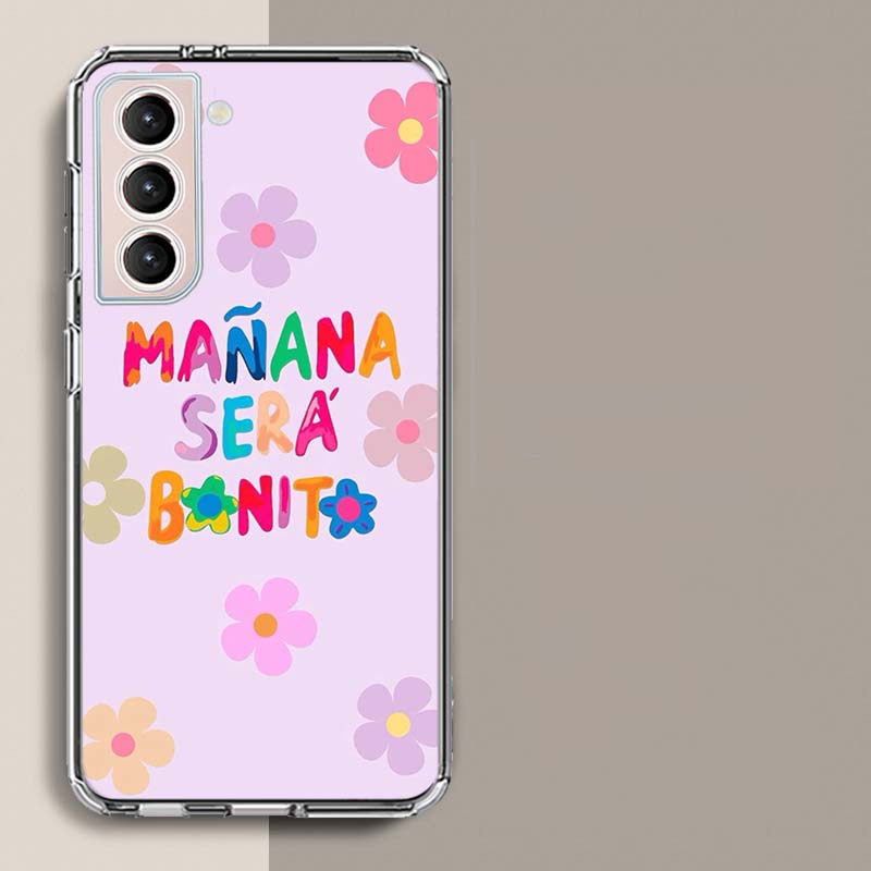 Karol G M-Manana Sera B-Bonito Phone Case For Samsung Galaxy S25 Edge S24 S23 FE S21 S20 Plus S22 S26 Ultra Cover Clear Cases TP
