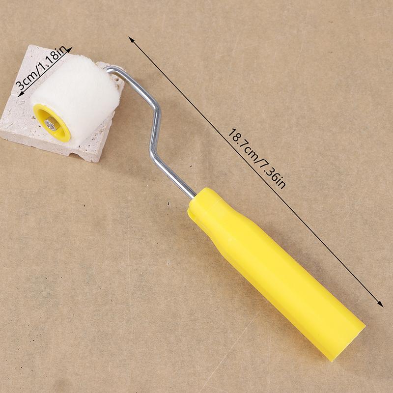 Mini Paint Rollers Doors And Ceilings Wool Brushes Extra Small Paint Touch Up Trim Edge Brush Roller Wall Repair Paint Brush