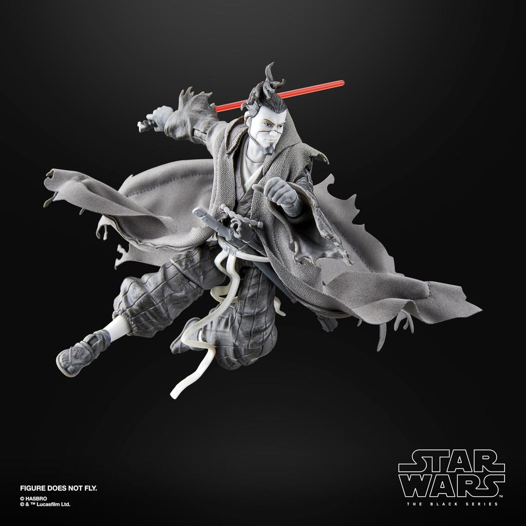 Hasbro Star Wars STAR WARS Black Series Ronin & R5-D56, Star Wars: Visions Kolekcja Premium 15 cm Figurka Akcji 2-pak G1320 Autentyczny