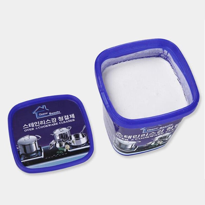 Kitchen Multi-functional Decontaminating Paste Stainless Steel Cleaning Paste Pot Bottom Burn Marks Polishing, Embroidering, Rust Remover Cleaner