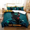 3D Print The Weeknd Bedding Set Boys Girls Twin Queen King Size Duvet Cover Pillowcase Bed Boys Adult Home Textileextile