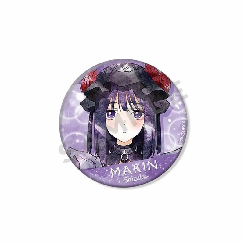 My Dress-Up Darling Anime Brooch Pin Kawaii Cartoon Figure Marin Kitagawa Badge Bag Hat Accessories Animation Peripheral Gifts