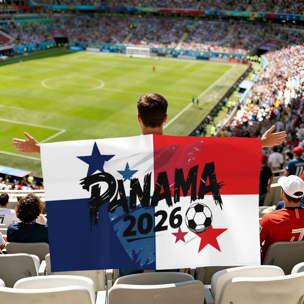 South Africa 2026 Soccer Fan Cape Lightweight Portable Supporter Flag Scarf Stadium Accessory for World Cup Events and Sports Gatherings