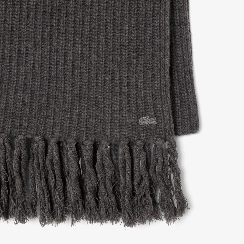 Lacoste Women's Wool Long Knit Muffler RE4171-55N050