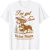 I've Got Friends In Low Places Funny Dachshund Cowboy Doxie T Shirt