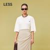 2024 Summer Silk-Cotton Blend Loose Fit Round Neck T-Shirt