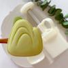 Convenient 3D Landscape Shaped Mooncake Siliocne Mold for DIY Enthusiasts Easy To Use Baking Tools for Homemade Pastries