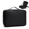 High Quality PU Leather Makeup Bag For Women With Shoulder Strap Waterproof Travel Large Capacity Cosmetic Case